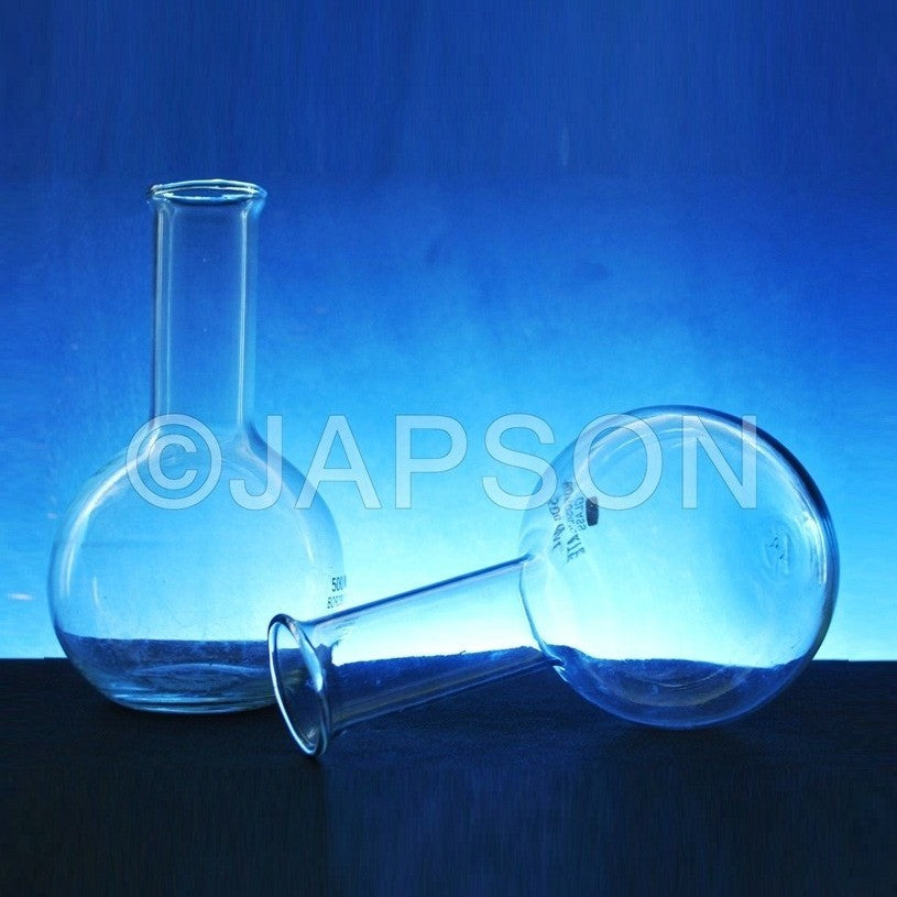 Flask, Round/Flat Bottom (Clear Glass) Flask, Round/Flat Bottom (Clear Glass)
